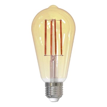 LED Димируема крушка FILAMENT VINTAGE ST64 E27/12W/230V 2000K