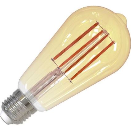 LED Димируема крушка FILAMENT VINTAGE ST64 E27/12W/230V 2000K
