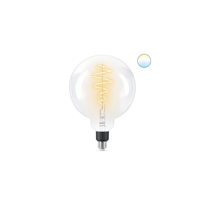 LED Димируема крушка FILAMENT G200 E27/6,5W/230V 2700-6500K CRI 90 Wi-Fi - WiZ