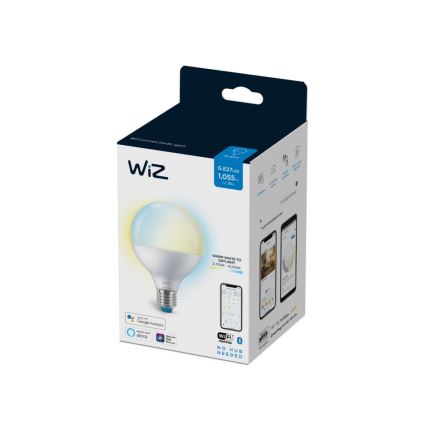 LED Димируема крушка G95 E27/11W/230V 2700-6500K CRI 90 Wi-Fi - WiZ