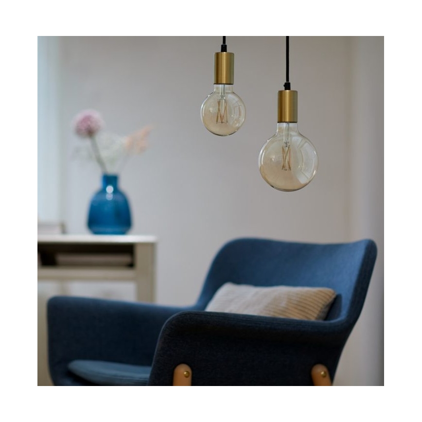 LED Димируема крушка FILAMENT G95 E27/6,7W/230V 2700-6500K CRI 90 Wi-Fi - WiZ