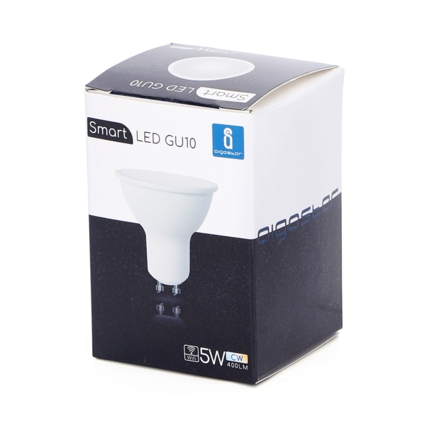 LED Димируема крушка GU10/5W/230V 3000-6500K Wi-Fi - Aigostar