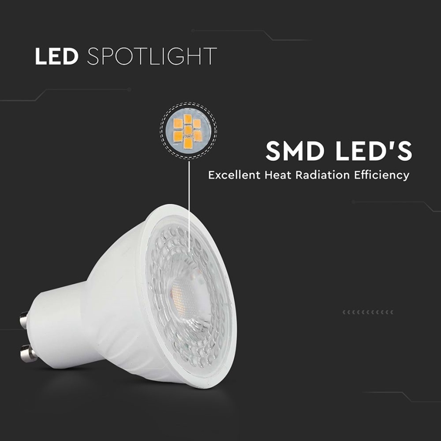 LED Димируема крушка GU10/6W/230V 6500K 38°