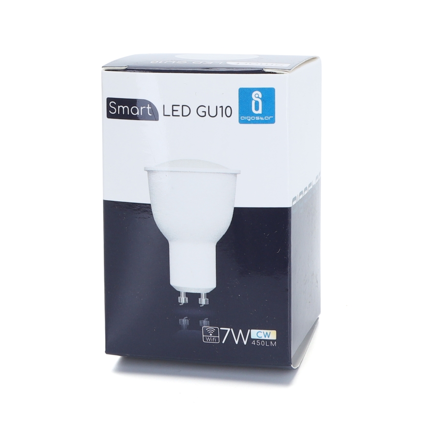 LED Димируема крушка GU10/7W/230V 3000-6500K Wi-Fi - Aigostar