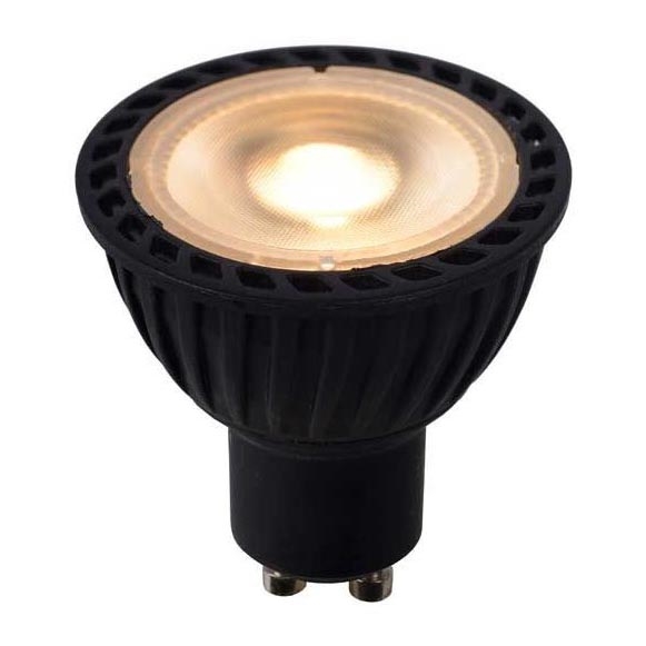 LED Димируема крушка MR16 GU10/5W/230V 3000K черна - Lucide 49006/05/30