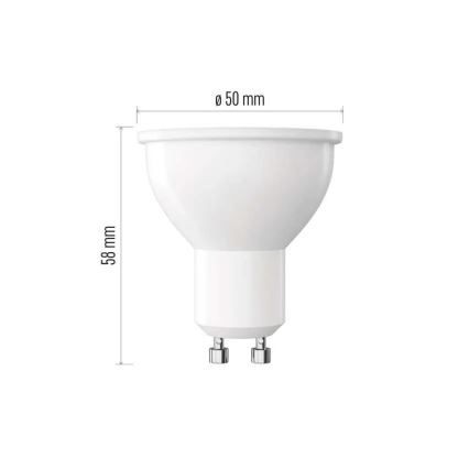 LED димируема крушка MR16 GU10/7W/230V 4000K