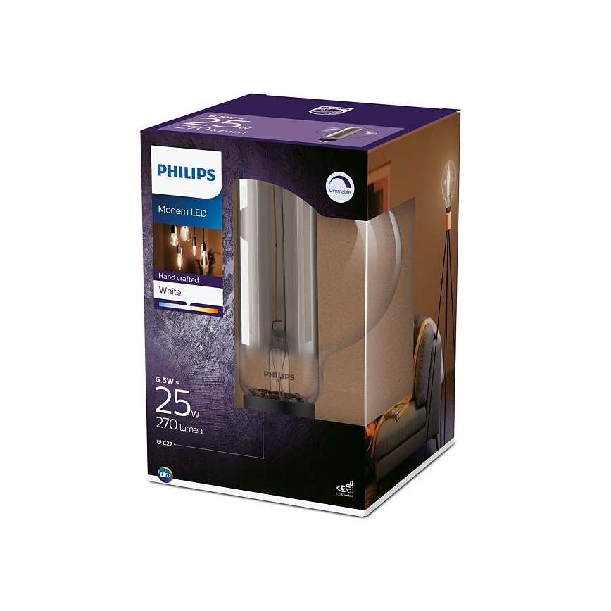 LED Димируема крушка Philips E27/6,5W/230V 3000K