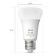 LED Димируема крушка Philips Hue White And Color Ambiance A60 E27/9W/230V 2000-6500K