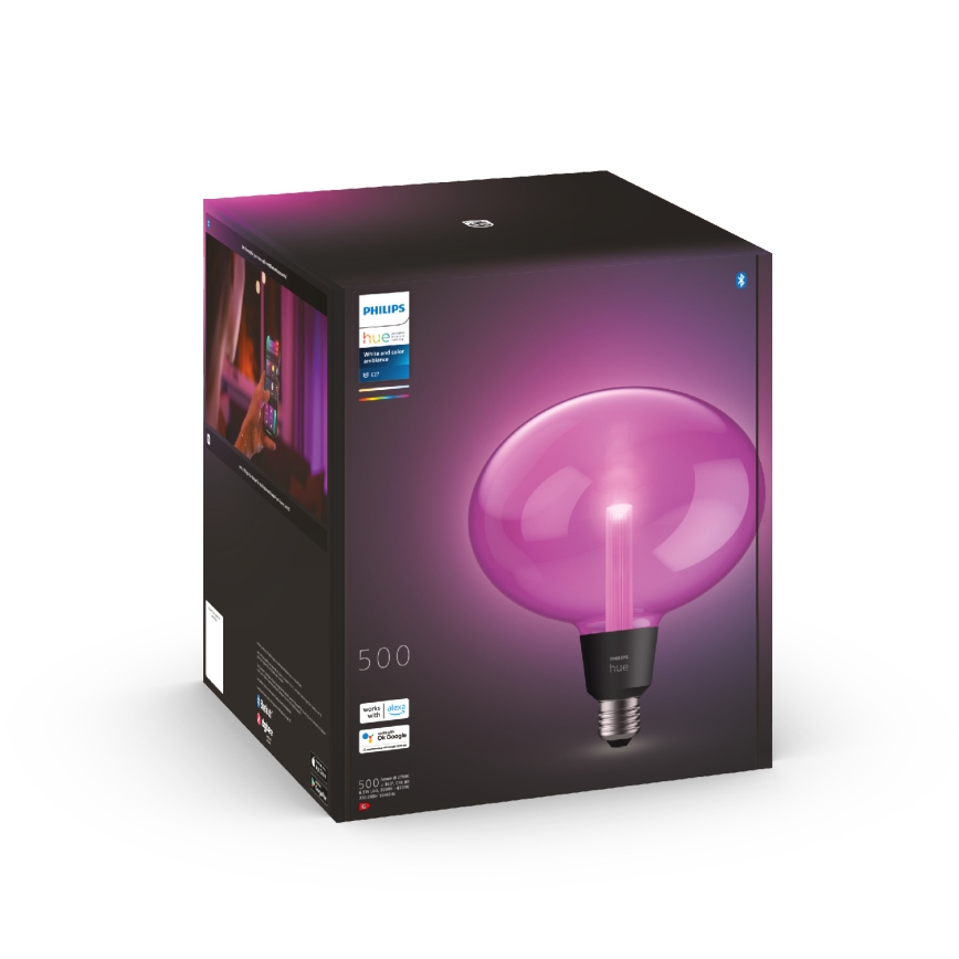 LED Димируема крушка Philips Hue White And Color Ambiance E27/6,5W/230V 2000-6500K