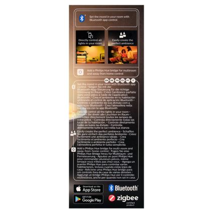 LED Димируема крушка Philips Hue WHITE AMBIANCE 1xGU10/4,3W/230V 2200-6500K
