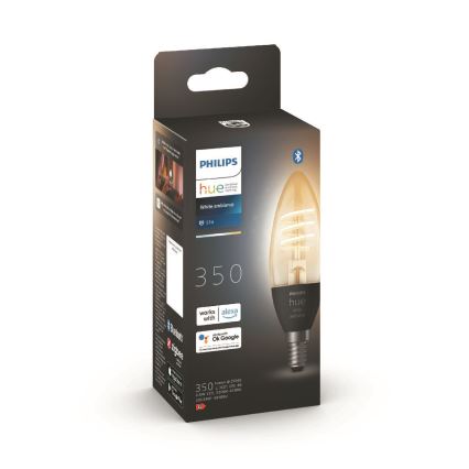 LED Димируема крушка Philips Hue WHITE AMBIANCE E14/4,6W/230V 2200-4500K