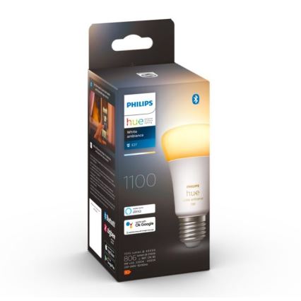 LED Димируема крушка Philips Hue WHITE AMBIANCE E27/8W/230V 2200-6500K