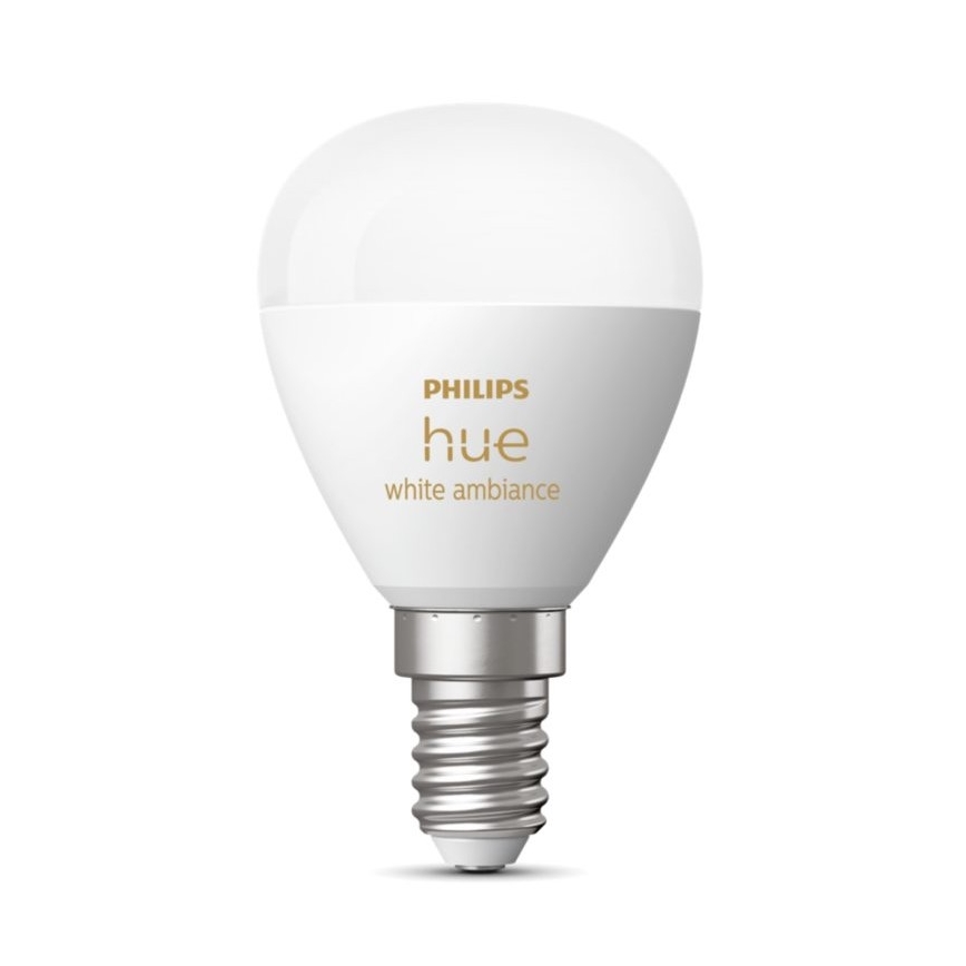 LED Димируема крушка Philips Hue WHITE AMBIANCE P45 E14/5,1W/230V 2200-6500K