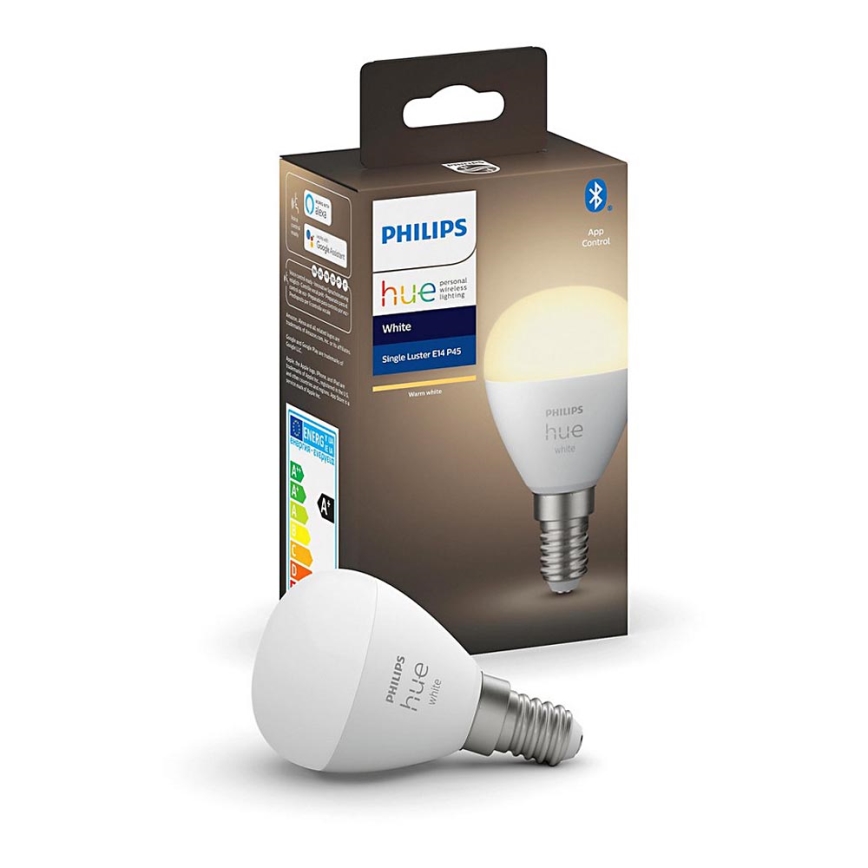 LED Димируема крушка Philips Hue WHITE AMBIANCE P45 E14/5.5W/230V 2700K