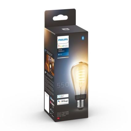 LED Димируема крушка Philips Hue WHITE AMBIANCE ST64 E27/7W/230V 2200-4500K