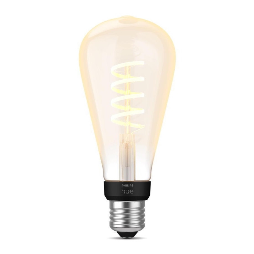 LED Димируема крушка Philips Hue WHITE AMBIANCE ST72 E27/7W/230V 2200-4500K