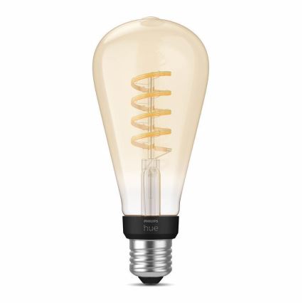 LED Димируема крушка Philips Hue WHITE AMBIANCE ST72 E27/7W/230V 2200-4500K