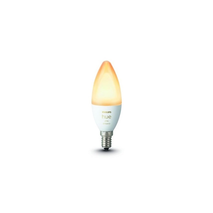 LED димируема крушка Philips Hue WHITE B39 E14 / 5.2W / 230V 2200K - 6500K