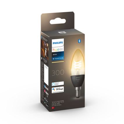 LED Димируема крушка Philips Hue WHITE FILAMENT E14/4,5W/230V 2100K