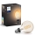 LED Димируема крушка Philips Hue WHITE FILAMENT G93 E27/7,2W/230V 2100K