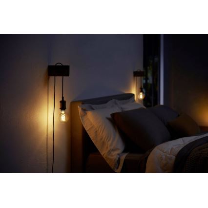LED Димируема крушка Philips Hue WHITE FILAMENT G93 E27/7W/230V 2100K