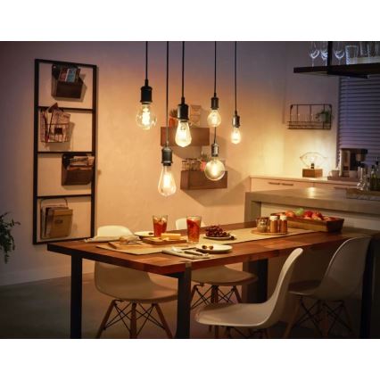 LED Димируема крушка Philips Hue WHITE FILAMENT ST64 E27/7W/230V 2100K