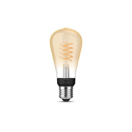 LED Димируема крушка Philips Hue WHITE FILAMENT ST64 E27/7W/230V 2100K