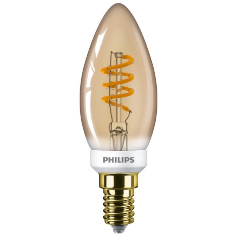 LED Димируема крушка Philips VINTAGE E14/3,5W/230V 2000K