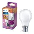 LED Димируема крушка Philips Warm Glow A60 B22/7,2W/230V 2200-2700K CRI 90