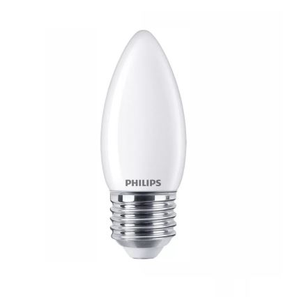 LED Димируема крушка Philips Warm Glow B35 E27/3,4W/230V 2200-2700K CRI 90