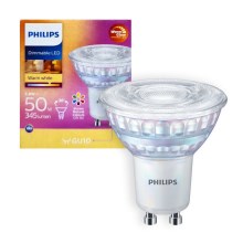 LED Димируема крушка Philips Warm Glow GU10/3,8W/230V 2200-2700K CRI 90