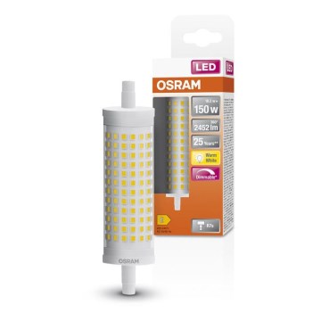 LED Димируема крушка R7s/18,2W/230V 2700K 118 мм - Osram