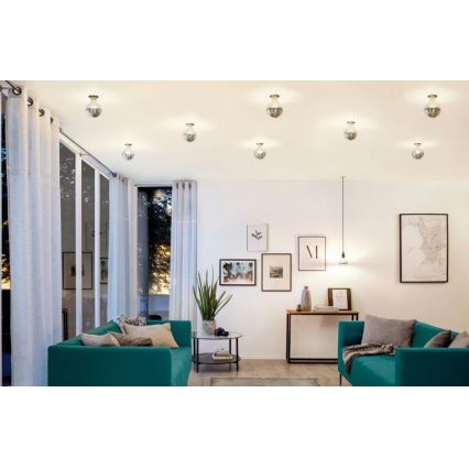LED Димируема крушка с огледален връх GLOBE E27/6,5W/230V - Paulmann 28673