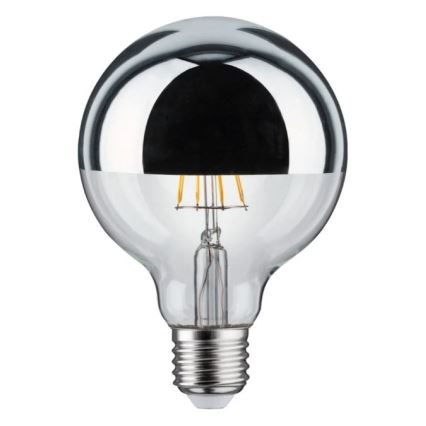 LED Димируема крушка с огледален връх GLOBE E27/6,5W/230V - Paulmann 28673