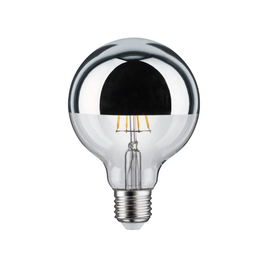 LED Димируема крушка с огледален връх GLOBE E27/6,5W/230V - Paulmann 28673