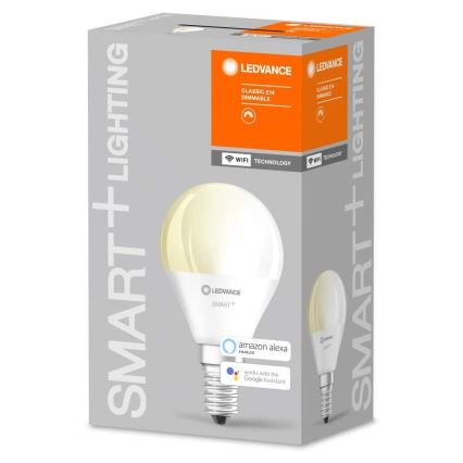 LED Димируема крушка SMART+ E14/5W/230V 2,700K Wi-Fi - Ledvance