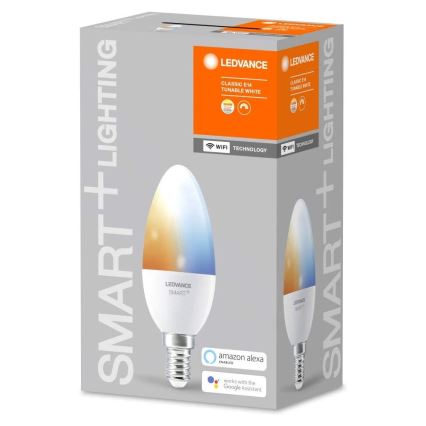 LED Димируема крушка SMART+ E14/5W/230V 2700K-6500K Wi-Fi - Ledvance