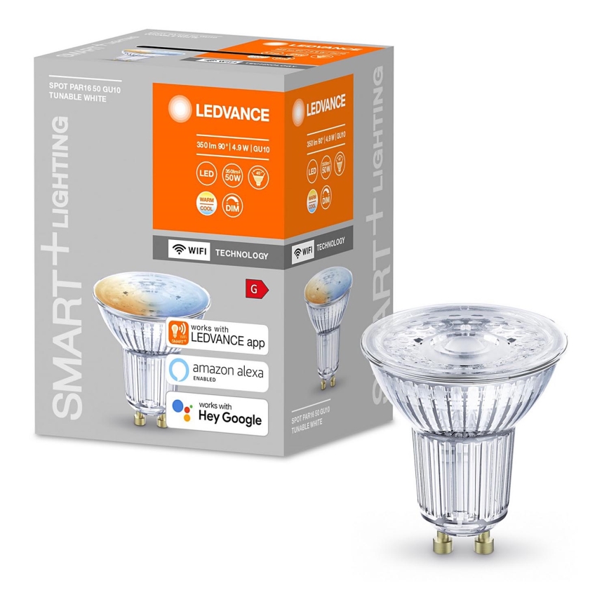 LED Димируема крушка SMART+ GU10/5W/230V 2700K-6500K Wi-Fi - Ledvance