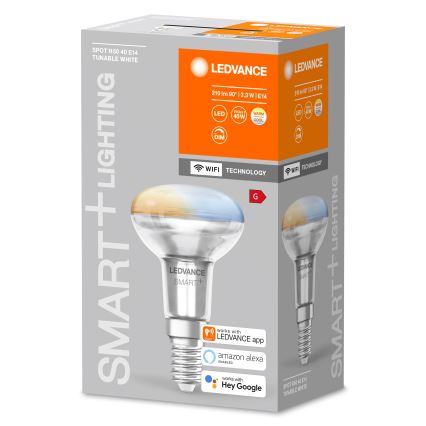 LED димируема рефлекторна крушка SMART+ R50 E14/3,3W/230V 2700-6500K Wi-Fi - Ledvance