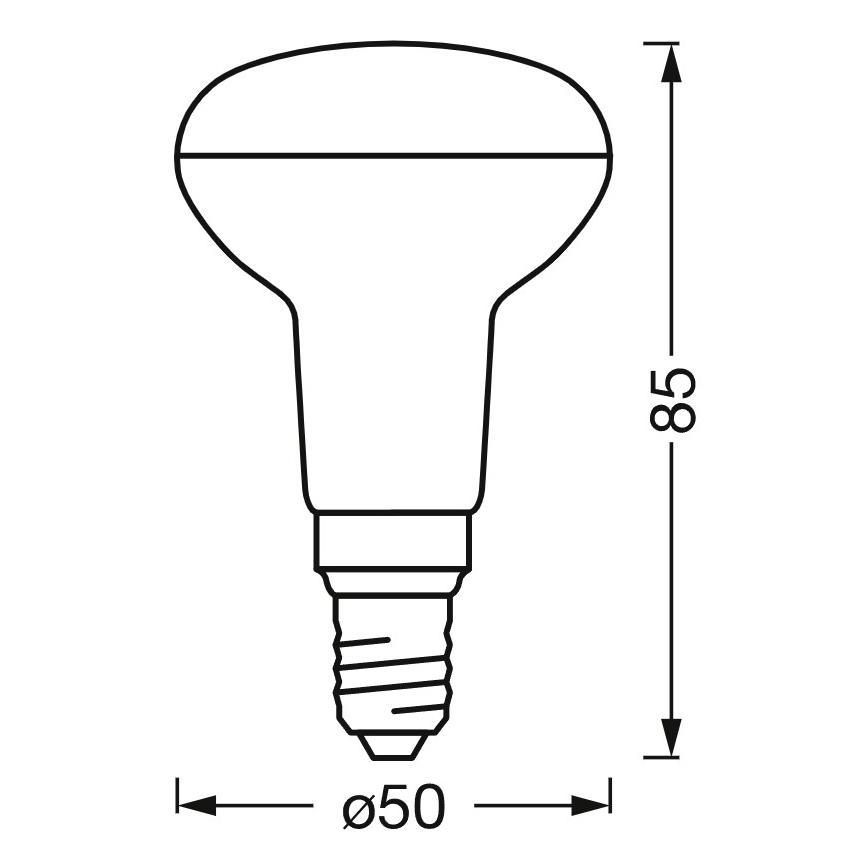 LED димируема рефлекторна крушка SMART+ R50 E14/3,3W/230V 2700-6500K Wi-Fi - Ledvance