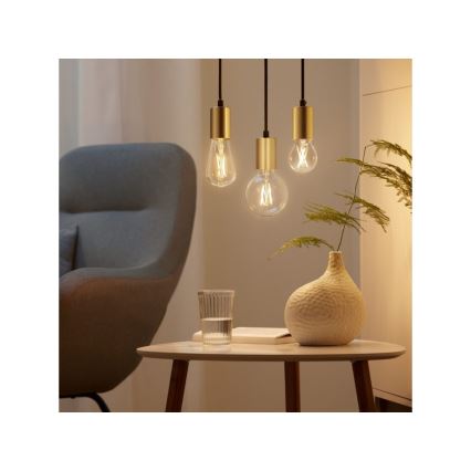 LED Димируема крушка FILAMENT ST64 E27/6,7W/230V 2700-6500K CRI 90 Wi-Fi - WiZ