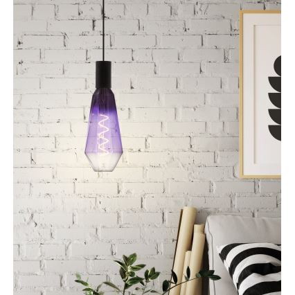 LED димируема крушка VINTAGE E27/4W/230V 1800K лилава - Eglo 110237
