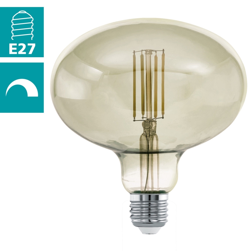 LED Димируема крушка VINTAGE E27/4W/230V 3000K - Eglo 12599