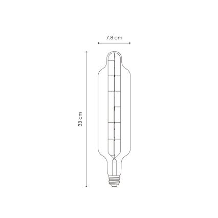 LED Димируема крушка VINTAGE EDISON E27/5W/230V 1800K