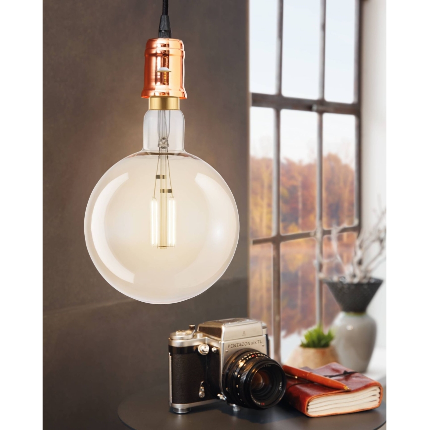 LED Димируема крушка VINTAGE G200 E27/4W/230V 2200K - Eglo 12593