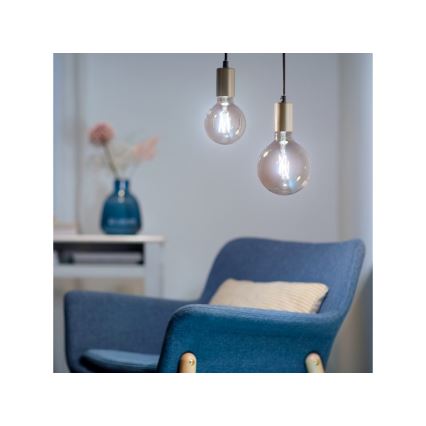LED Димируема крушка VINTAGE FILAMENT G95 E27/6,7W/230V 2000-5000K CRI 90 Wi-Fi - WiZ