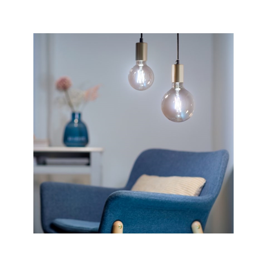 LED Димируема крушка VINTAGE FILAMENT G95 E27/6,7W/230V 2000-5000K CRI 90 Wi-Fi - WiZ