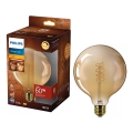 LED димируема крушка VINTAGE Philips G125 E27/7,3W/230V 2200K