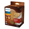 LED Димируема крушка VINTAGE Philips G95 E27/7W/230V 1800K
