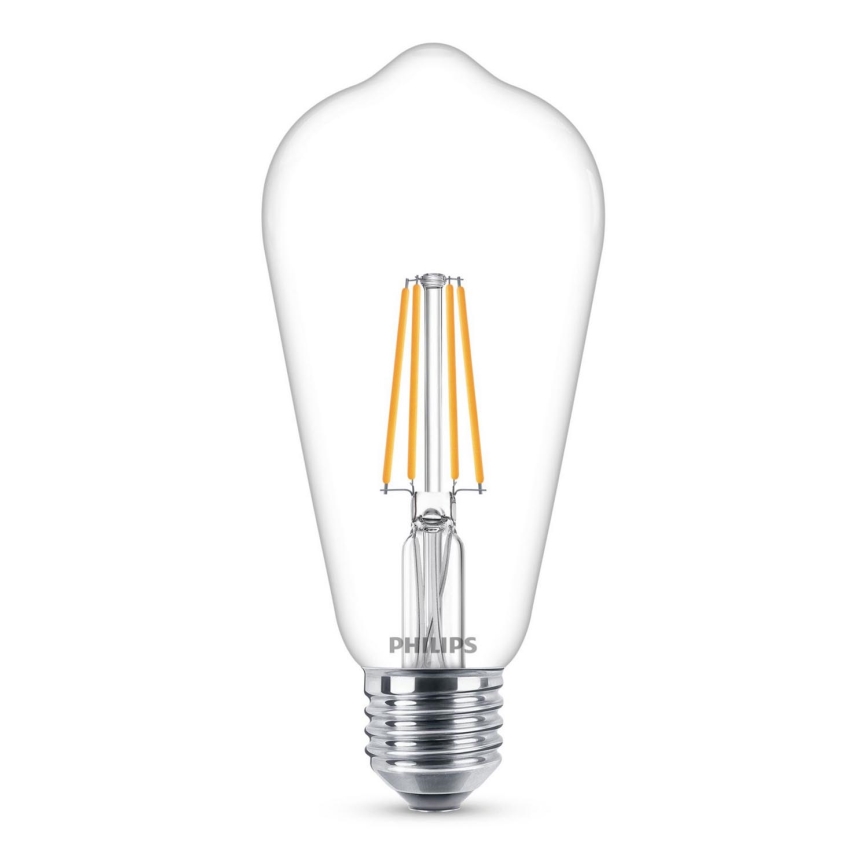 LED Димируема крушка VINTAGE Philips ST64 E27/5,5W/230V 2700K